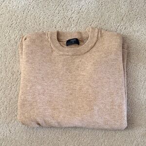 Tahari Soft Crewneck Sweater in Beige - woman
